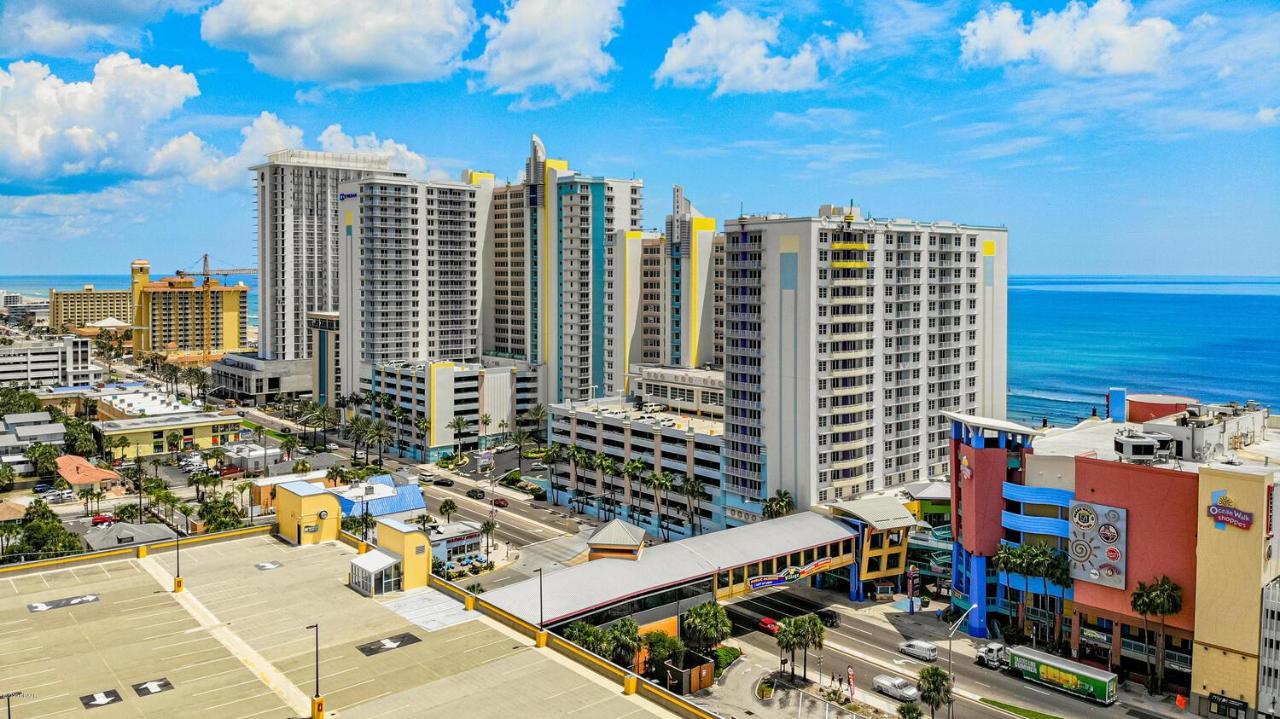 6Th Floor 1 Bedroom Direct Oceanfront Condo Wyndham Ocean Walk - Daytona Funland 606 Daytona Beach Kültér fotó