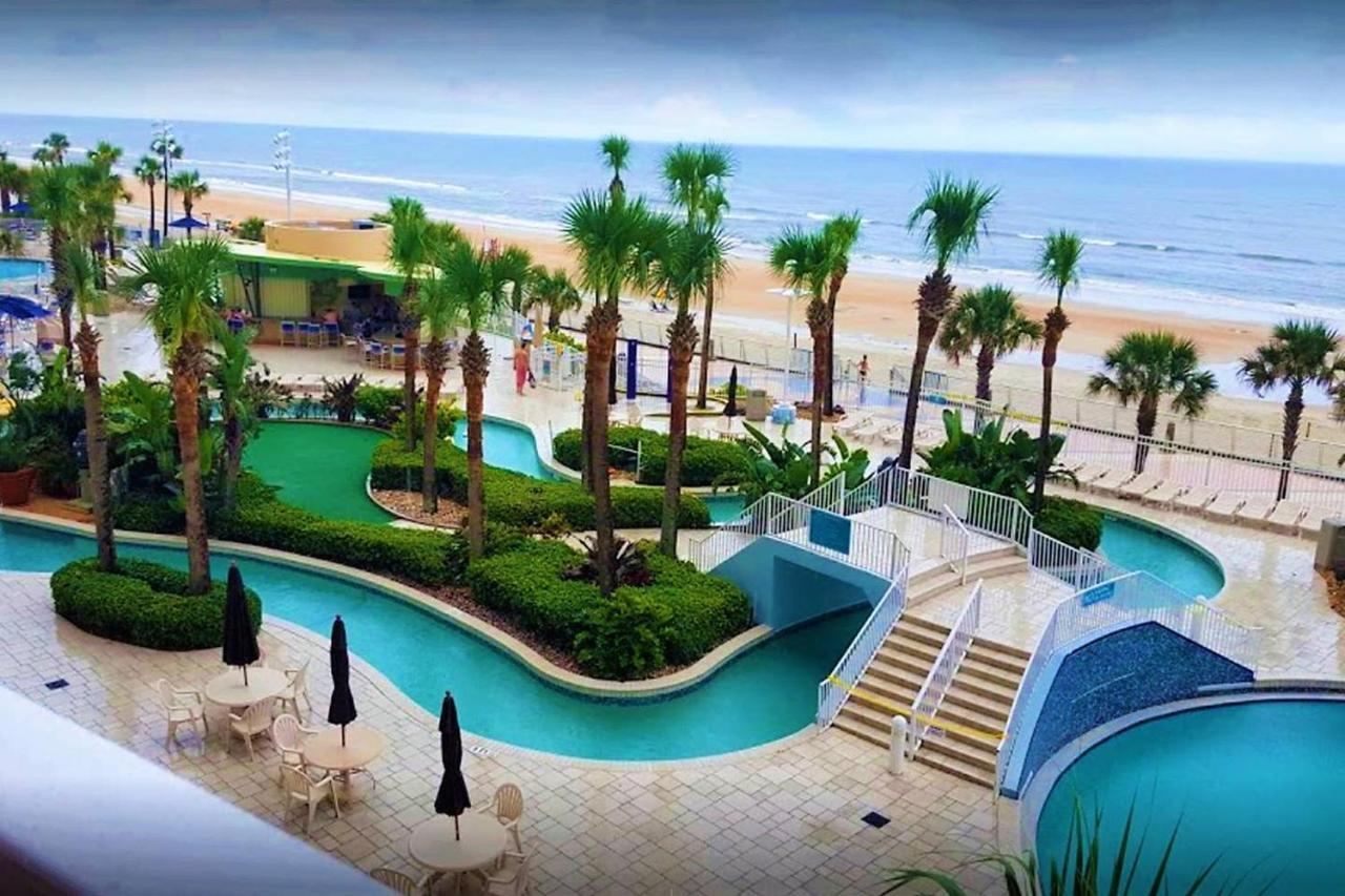 6Th Floor 1 Bedroom Direct Oceanfront Condo Wyndham Ocean Walk - Daytona Funland 606 Daytona Beach Kültér fotó